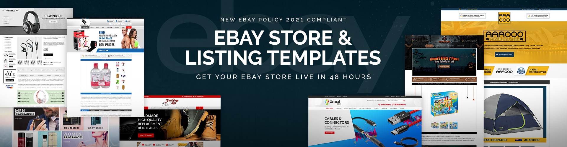 eBay Store & listing Template Design 